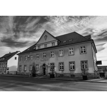 Lais Puzzle - Alte Post Alfeld in schwarz weiß - 1.000 Teile