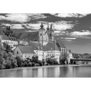 Lais Puzzle - Steyr Oberösterreich in schwarz weiß - 1.000 Teile