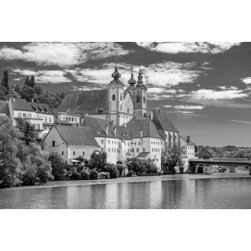 Lais Puzzle - Steyr Oberösterreich in schwarz weiß - 2.000 Teile