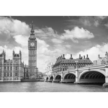 Lais Puzzle - Big Ben und Parlament, London in schwarz weiß - 1.000 Teile