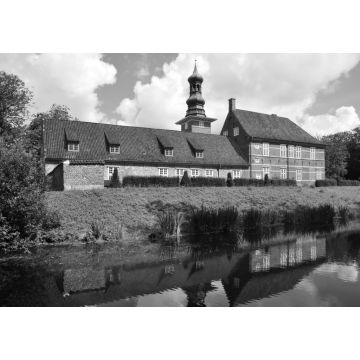 Lais Puzzle - Schloss vor Husum in schwarz weiß - 1.000 Teile