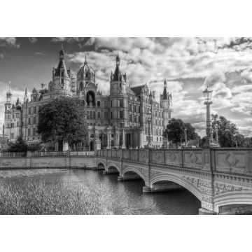 Lais Puzzle - Schloß von Schwerin in schwarz weiß - 1.000 Teile