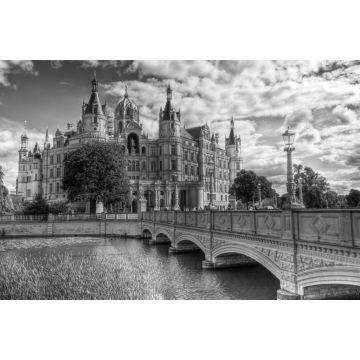 Lais Puzzle - Schloß von Schwerin in schwarz weiß - 2.000 Teile