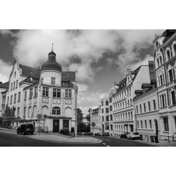 Lais Puzzle - Görlitz, Deutschland - Stadtbild mit alten Häusern in schwarz weiß - 2.000 Teile