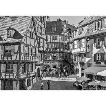 Lais Puzzle - Elsass in schwarz weiß - 1.000 Teile