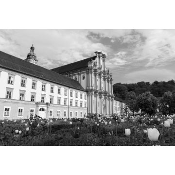 Lais Puzzle - Klosteranlage in Fürstenfeldbruck in schwarz weiß - 2.000 Teile