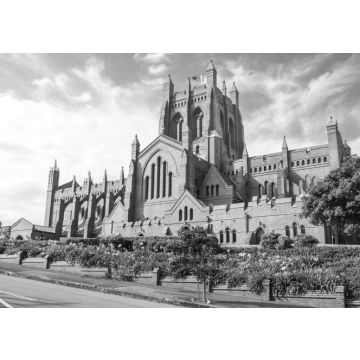 Lais Puzzle - Christ Church Cathedral, Newcastle, Australien in schwarz weiß - 500, 1.000 & 2.000 Teile