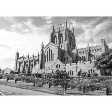 Lais Puzzle - Christ Church Cathedral, Newcastle, Australien in schwarz weiß - 1.000 Teile