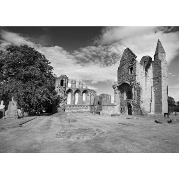 Lais Puzzle - Arbroath, Abbey, Angus, Schottland in schwarz weiß - 500, 1.000 & 2.000 Teile