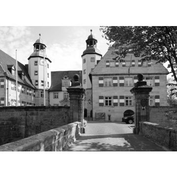 Lais Puzzle - Schloss Hersbruck in schwarz weiß - 500, 1.000 & 2.000 Teile
