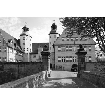 Lais Puzzle - Schloss Hersbruck in schwarz weiß - 2.000 Teile