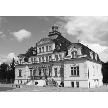 Lais Puzzle - Das Schloss in Uebigau in schwarz weiß - 500, 1.000 & 2.000 Teile