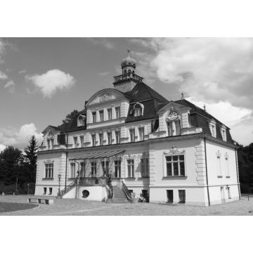 Lais Puzzle - Das Schloss in Uebigau in schwarz weiß - 1.000 Teile