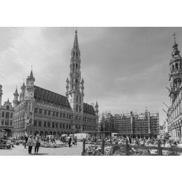 Lais Puzzle - Grand Place in Brüssel, Belgien in schwarz weiß - 500, 1.000 & 2.000 Teile