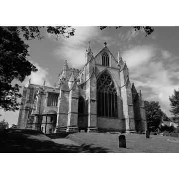 Lais Puzzle - Kathedrale von Ripon - North Yorkshire - England in schwarz weiß - 500, 1.000 & 2.000 Teile