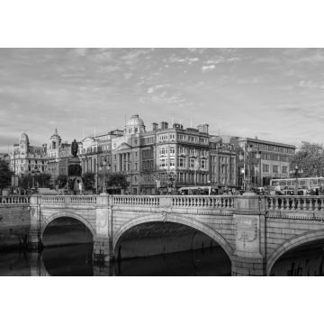 Lais Puzzle - O'Connell Street - Dublin in schwarz weiß - 1.000 Teile