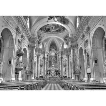 Lais Puzzle - Pfarrkirche Sankt Augustin Gries in schwarz weiß - 1.000 Teile