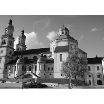 Lais Puzzle - Basilika St. Lorenz in Kempten (Allgäu),Deutschland in schwarz weiß - 500, 1.000 & 2.000 Teile