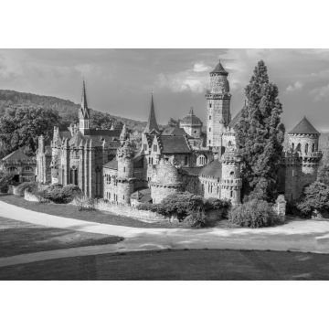 Lais Puzzle - Schloss Löwenburg in schwarz weiß - 1.000 Teile