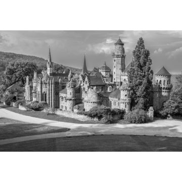 Lais Puzzle - Schloss Löwenburg in schwarz weiß - 2.000 Teile