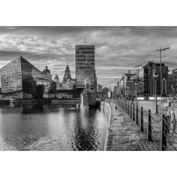 Lais Puzzle - Liverpool in schwarz weiß - 1.000 Teile