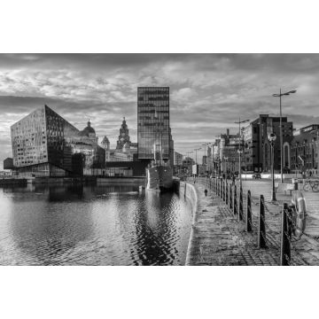 Lais Puzzle - Liverpool in schwarz weiß - 2.000 Teile
