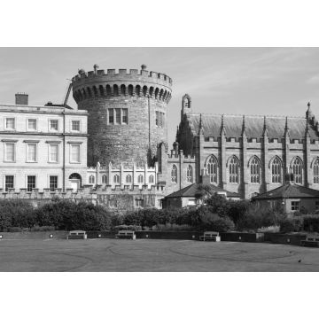 Lais Puzzle - Das Dubliner Schloss in schwarz weiß - 1.000 Teile