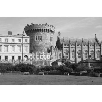 Lais Puzzle - Das Dubliner Schloss in schwarz weiß - 2.000 Teile