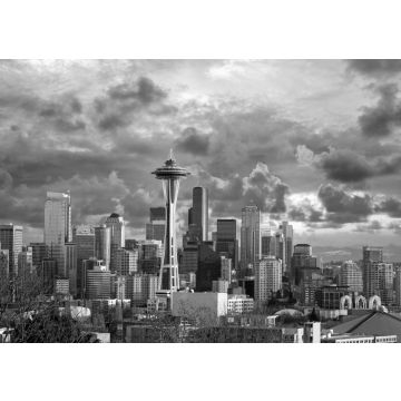 Lais Puzzle - Seattle in schwarz weiß - 500, 1.000 & 2.000 Teile