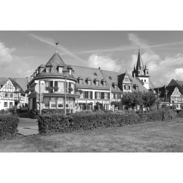 Lais Puzzle - Oestrich-Winkel (Rheingau) - Sommer 2014 in schwarz weiß - 2.000 Teile