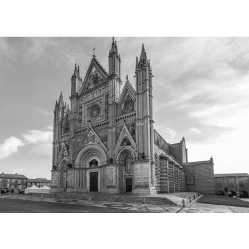 Lais Puzzle - Mittelalterliche Kathedrale in Orvieto, Umbrien, Italien in schwarz weiß - 500, 1.000 & 2.000 Teile