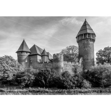 Lais Puzzle - Krefeld-Linn in schwarz weiß - 500, 1.000 & 2.000 Teile