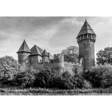 Lais Puzzle - Krefeld-Linn in schwarz weiß - 1.000 Teile