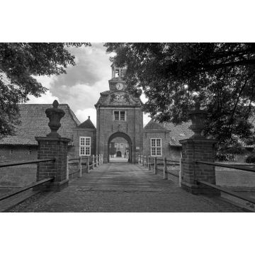 Lais Puzzle - Schloss Lütetsburg in schwarz weiß - 2.000 Teile
