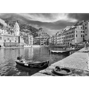 Lais Puzzle - Vernazza in schwarz weiß - 500, 1.000 & 2.000 Teile