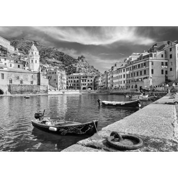 Lais Puzzle - Vernazza in schwarz weiß - 1.000 Teile