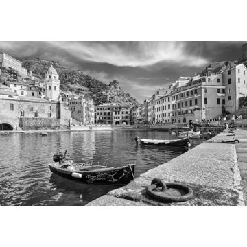 Lais Puzzle - Vernazza in schwarz weiß - 2.000 Teile