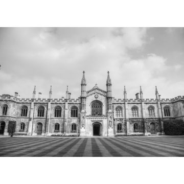 Lais Puzzle - Innenhof des Corpus Christi College in Cambridge, UK in schwarz weiß - 1.000 Teile