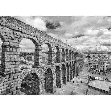 Lais Puzzle - Aquädukt in Segovia in schwarz weiß - 500, 1.000 & 2.000 Teile