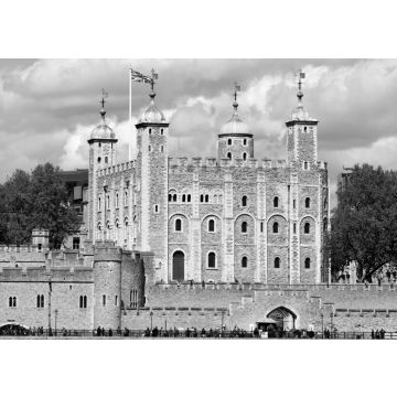 Lais Puzzle - Tower of London in der Innenstadt, England in schwarz weiß - 500, 1.000 & 2.000 Teile