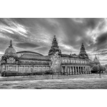 Lais Puzzle - Kelvin Hall, Glasgow in schwarz weiß - 2.000 Teile