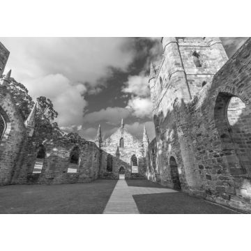 Lais Puzzle - Gefängnis Port Arthur, Tasmanien, Australien in schwarz weiß - 1.000 Teile