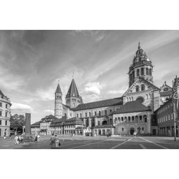 Lais Puzzle - Mainzer Dom in schwarz weiß - 2.000 Teile