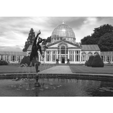 Lais Puzzle - The Great Conservatory, Syon Park in London, England, UK in schwarz weiß - 500, 1.000 & 2.000 Teile