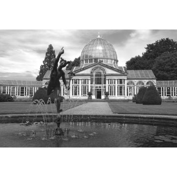 Lais Puzzle - The Great Conservatory, Syon Park in London, England, UK in schwarz weiß - 2.000 Teile