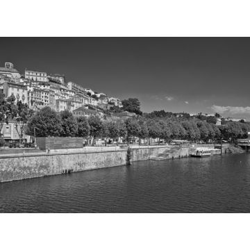 Lais Puzzle - Altstadt von Coimbra, Portugal in schwarz weiß - 1.000 Teile