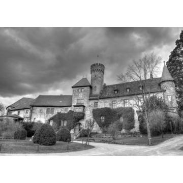 Lais Puzzle - Schloss Hohenstein In Oberfranken in schwarz weiß - 1.000 Teile