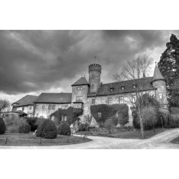 Lais Puzzle - Schloss Hohenstein In Oberfranken in schwarz weiß - 2.000 Teile