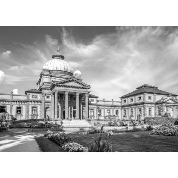 Lais Puzzle - Kaiser-Friedrich-Therme, Bad Homburg vor der Höhe in schwarz weiß - 500, 1.000 & 2.000 Teile