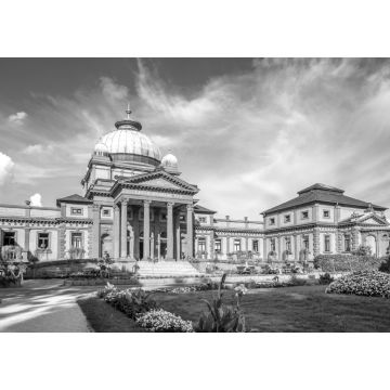 Lais Puzzle - Kaiser-Friedrich-Therme, Bad Homburg vor der Höhe in schwarz weiß - 1.000 Teile